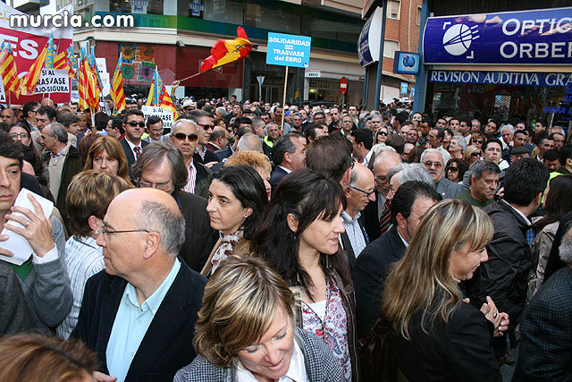 Cientos de miles de personas se manifiestan en Murcia a favor del trasvase - 62