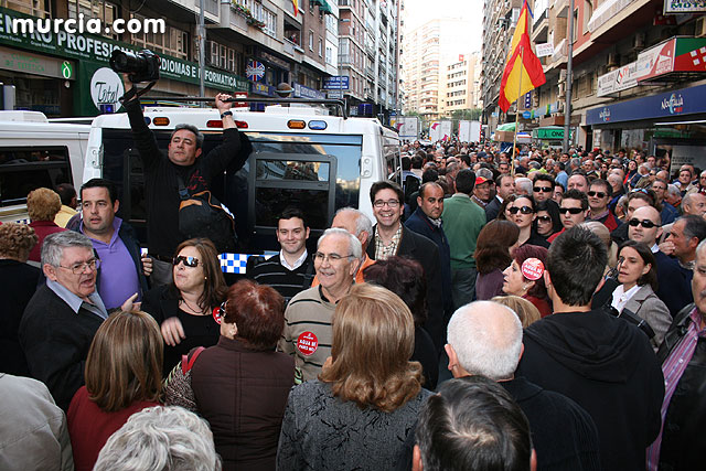 Cientos de miles de personas se manifiestan en Murcia a favor del trasvase - 101