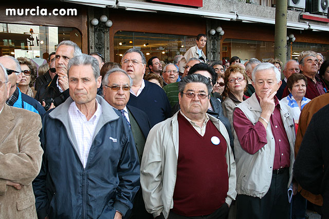 Cientos de miles de personas se manifiestan en Murcia a favor del trasvase - 126