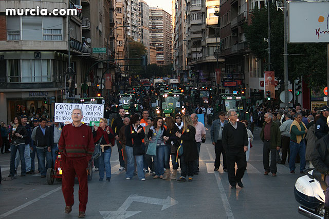 Cientos de miles de personas se manifiestan en Murcia a favor del trasvase - 140