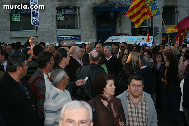 Cientos de miles de personas se manifiestan en Murcia a favor del trasvase - 170