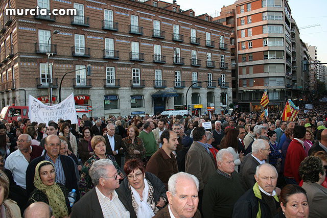 Cientos de miles de personas se manifiestan en Murcia a favor del trasvase - 194