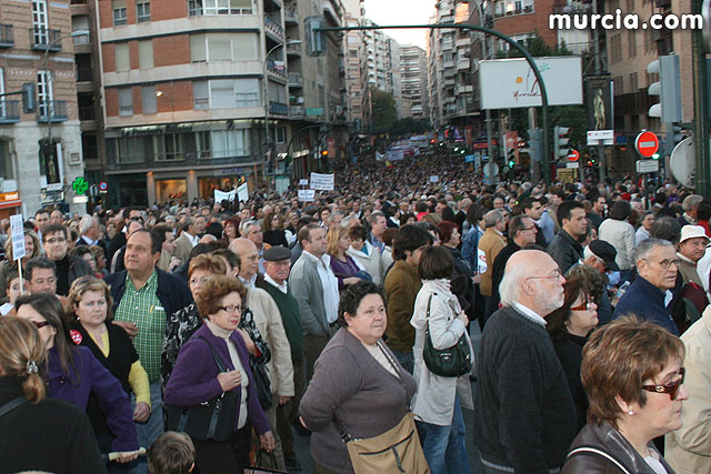Cientos de miles de personas se manifiestan en Murcia a favor del trasvase - 196