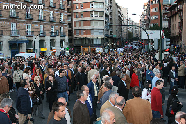 Cientos de miles de personas se manifiestan en Murcia a favor del trasvase - 202