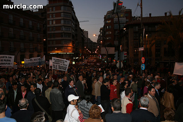 Cientos de miles de personas se manifiestan en Murcia a favor del trasvase - 291