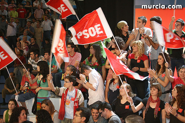 Mitin PSOE Elecciones al Parlamento Europeo - Reportaje I - 86