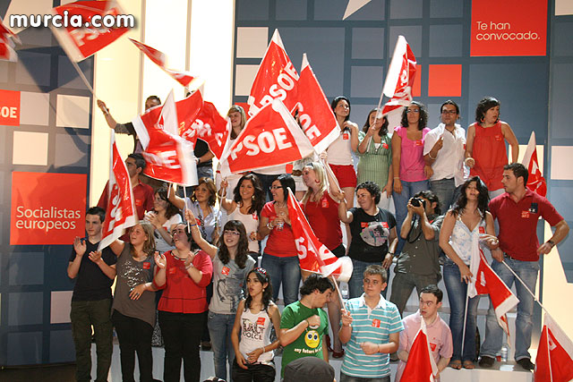 Mitin PSOE Elecciones al Parlamento Europeo - Reportaje I - 88