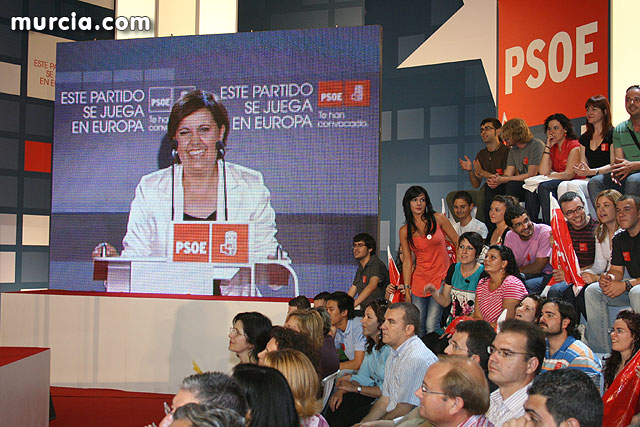 Mitin PSOE Elecciones al Parlamento Europeo - Reportaje I - 147