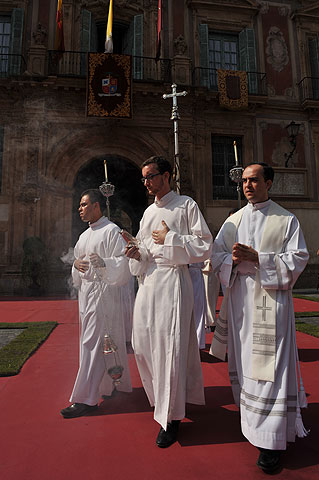 Toma de posesin del nuevo obispo de la dicesis de Cartagena, Jos Manuel Lorca Planes, en la Catedral de Murcia - 81