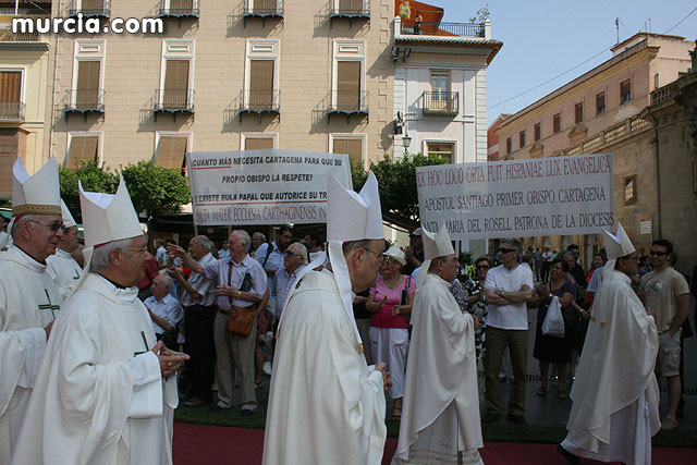 Toma de posesin del nuevo obispo de la dicesis de Cartagena, Jos Manuel Lorca Planes, en la Catedral de Murcia - 182