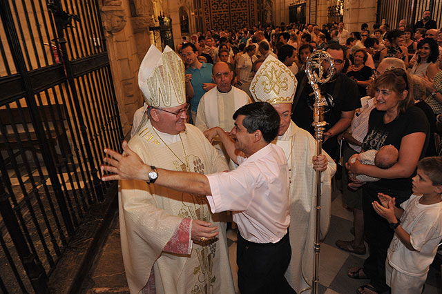 Toma de posesin del nuevo obispo de la dicesis de Cartagena, Jos Manuel Lorca Planes, en la Catedral de Murcia - 203