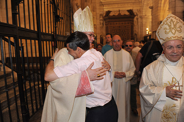 Toma de posesin del nuevo obispo de la dicesis de Cartagena, Jos Manuel Lorca Planes, en la Catedral de Murcia - 204