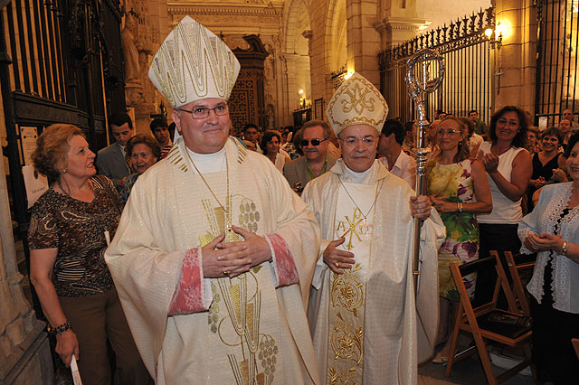 Toma de posesin del nuevo obispo de la dicesis de Cartagena, Jos Manuel Lorca Planes, en la Catedral de Murcia - 205