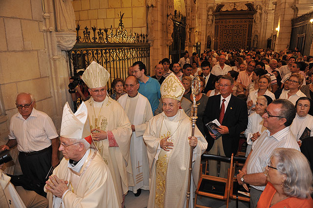 Toma de posesin del nuevo obispo de la dicesis de Cartagena, Jos Manuel Lorca Planes, en la Catedral de Murcia - 207