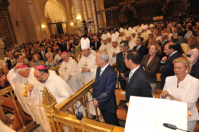 Toma de posesin del nuevo obispo de la dicesis de Cartagena, Jos Manuel Lorca Planes, en la Catedral de Murcia - 208