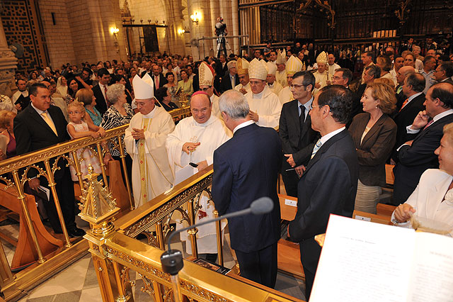 Toma de posesin del nuevo obispo de la dicesis de Cartagena, Jos Manuel Lorca Planes, en la Catedral de Murcia - 211