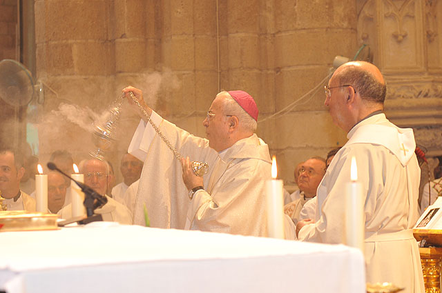 Toma de posesin del nuevo obispo de la dicesis de Cartagena, Jos Manuel Lorca Planes, en la Catedral de Murcia - 229