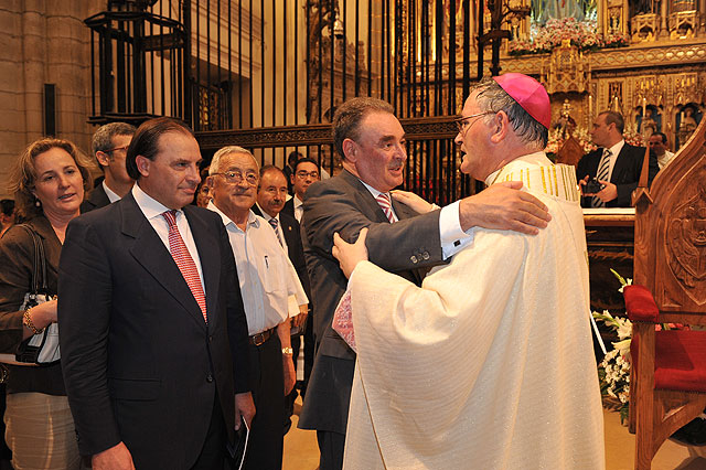 Toma de posesin del nuevo obispo de la dicesis de Cartagena, Jos Manuel Lorca Planes, en la Catedral de Murcia - 368