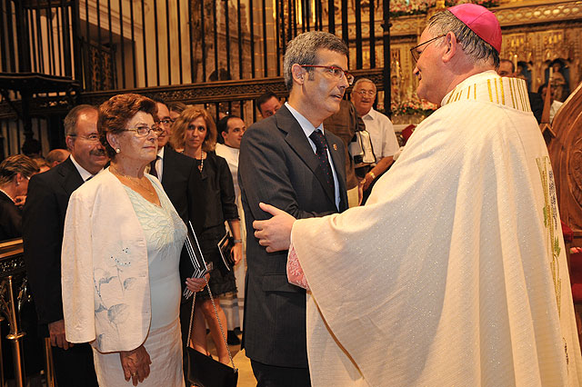 Toma de posesin del nuevo obispo de la dicesis de Cartagena, Jos Manuel Lorca Planes, en la Catedral de Murcia - 371