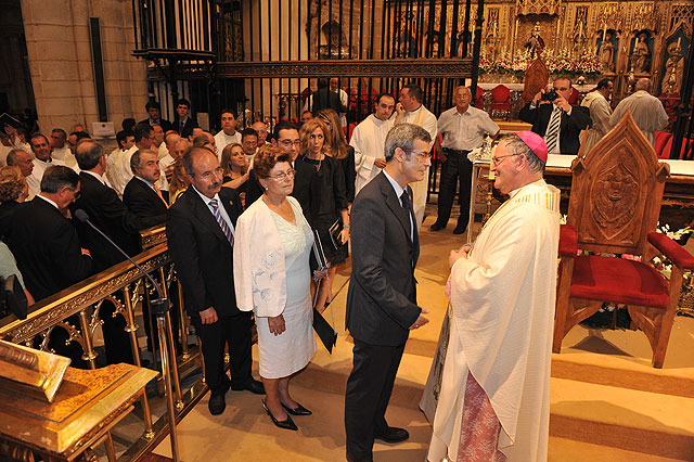 Toma de posesin del nuevo obispo de la dicesis de Cartagena, Jos Manuel Lorca Planes, en la Catedral de Murcia - 372