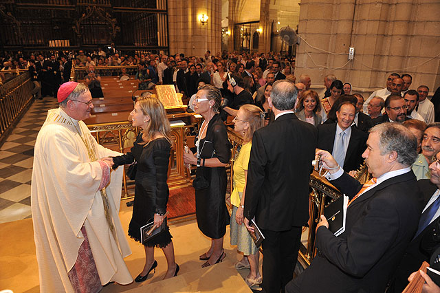 Toma de posesin del nuevo obispo de la dicesis de Cartagena, Jos Manuel Lorca Planes, en la Catedral de Murcia - 374
