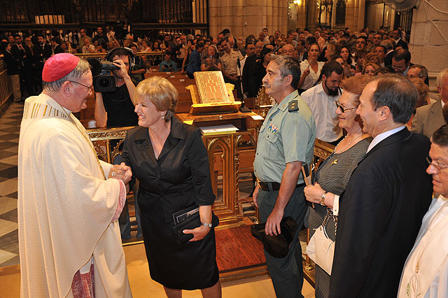 Toma de posesin del nuevo obispo de la dicesis de Cartagena, Jos Manuel Lorca Planes, en la Catedral de Murcia - 378