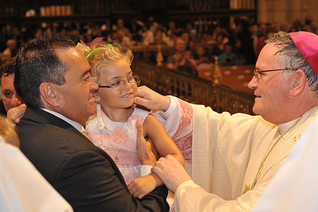 Toma de posesin del nuevo obispo de la dicesis de Cartagena, Jos Manuel Lorca Planes, en la Catedral de Murcia - 384