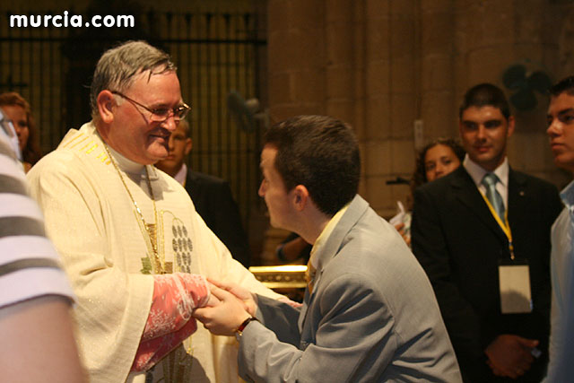 Toma de posesin del nuevo obispo de la dicesis de Cartagena, Jos Manuel Lorca Planes, en la Catedral de Murcia - 399
