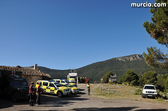 Doscientos efectivos en Sierra Espuña participaron en un simulacro de incendio - 5