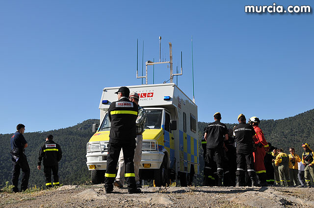 Doscientos efectivos en Sierra Espuña participaron en un simulacro de incendio - 7