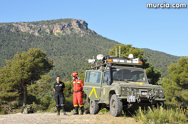 Doscientos efectivos en Sierra Espuña participaron en un simulacro de incendio - 8