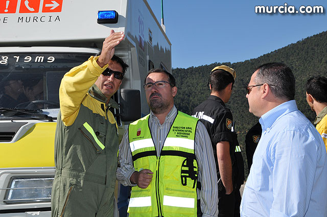 Doscientos efectivos en Sierra Espuña participaron en un simulacro de incendio - 21