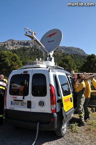 Doscientos efectivos en Sierra Espuña participaron en un simulacro de incendio - 31