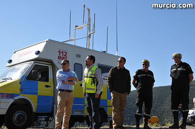 Doscientos efectivos en Sierra Espuña participaron en un simulacro de incendio - 38