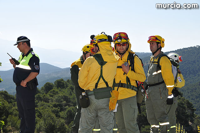 Doscientos efectivos en Sierra Espuña participaron en un simulacro de incendio - 66