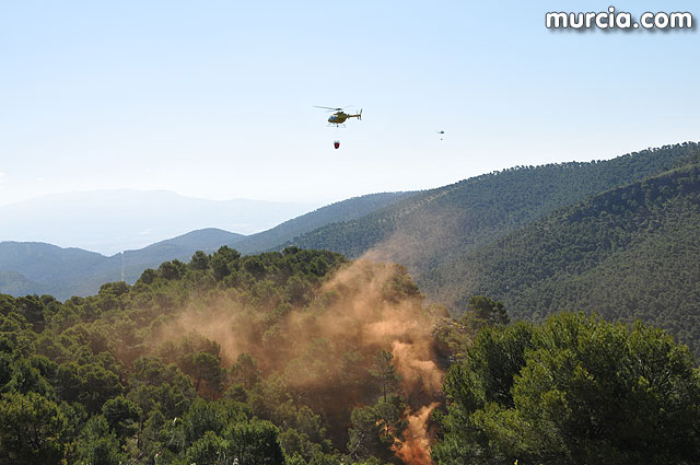 Doscientos efectivos en Sierra Espuña participaron en un simulacro de incendio - 82