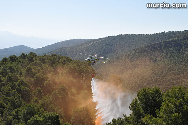 Doscientos efectivos en Sierra Espuña participaron en un simulacro de incendio - 85