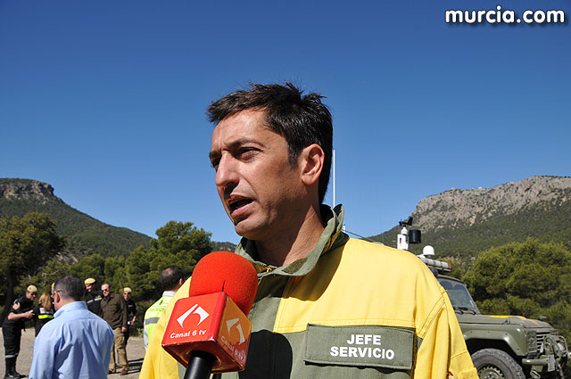 Doscientos efectivos en Sierra Espuña participaron en un simulacro de incendio - 123
