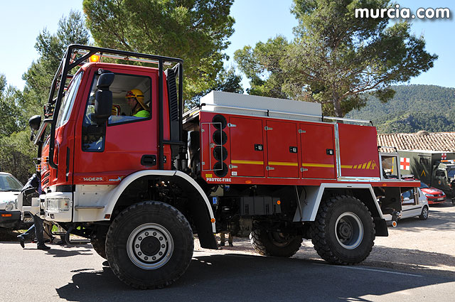 Doscientos efectivos en Sierra Espuña participaron en un simulacro de incendio - 136