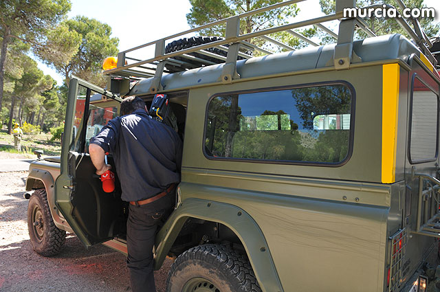 Doscientos efectivos en Sierra Espuña participaron en un simulacro de incendio - 140