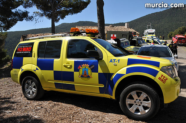 Doscientos efectivos en Sierra Espuña participaron en un simulacro de incendio - 159