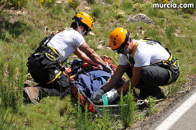 Doscientos efectivos en Sierra Espuña participaron en un simulacro de incendio - 193