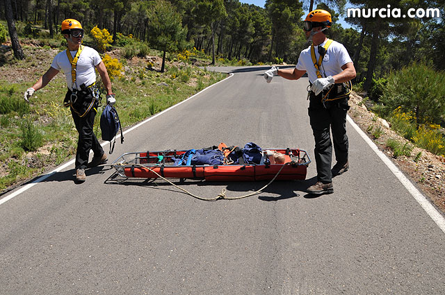 Doscientos efectivos en Sierra Espuña participaron en un simulacro de incendio - 195
