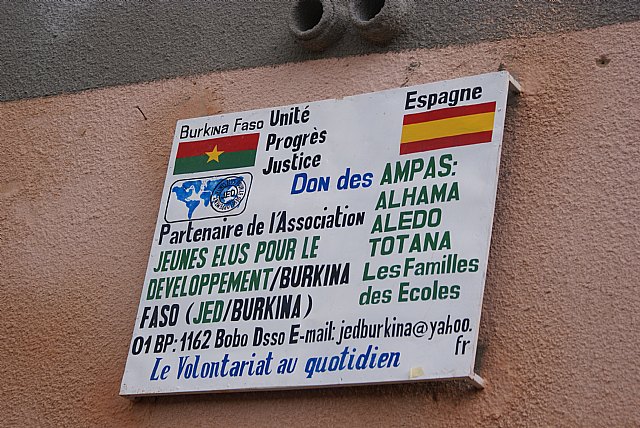 Inagurada la escuela Faracan C en Burkina Faso, por las Ampas de Aledo, Totana y Alhama - 127