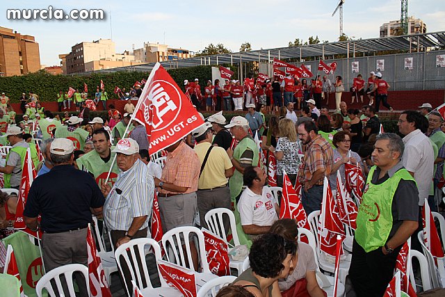 Acto de UGT y CCOO preparatorio de la huelga general del 29 de septiembre - 4