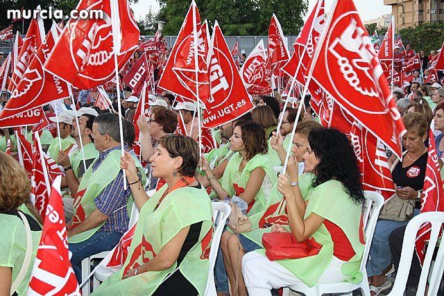 Acto de UGT y CCOO preparatorio de la huelga general del 29 de septiembre - 17
