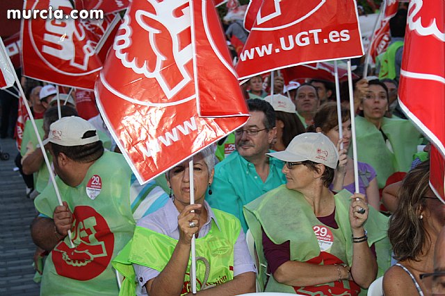 Acto de UGT y CCOO preparatorio de la huelga general del 29 de septiembre - 57