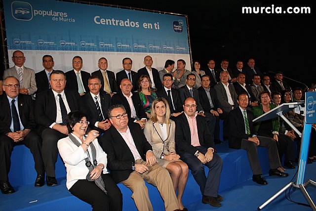 Presentacin de los 45 candidatos a alcaldes PP Regin de Murcia - 153