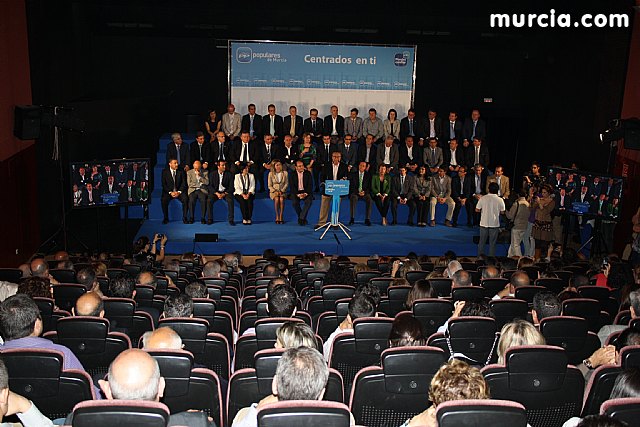 Presentacin de los 45 candidatos a alcaldes PP Regin de Murcia - 167