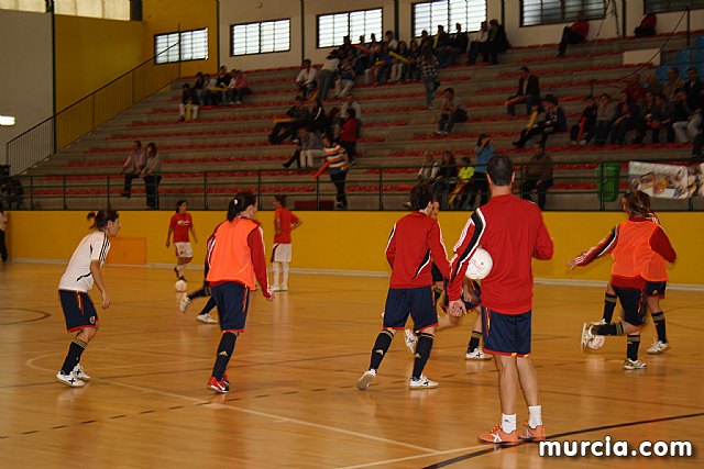 Ftbol sala femenino. Seleccin Española - Seleccin Murciana - 7